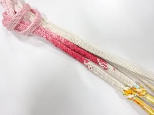 未使用品　正絹　手組帯締め